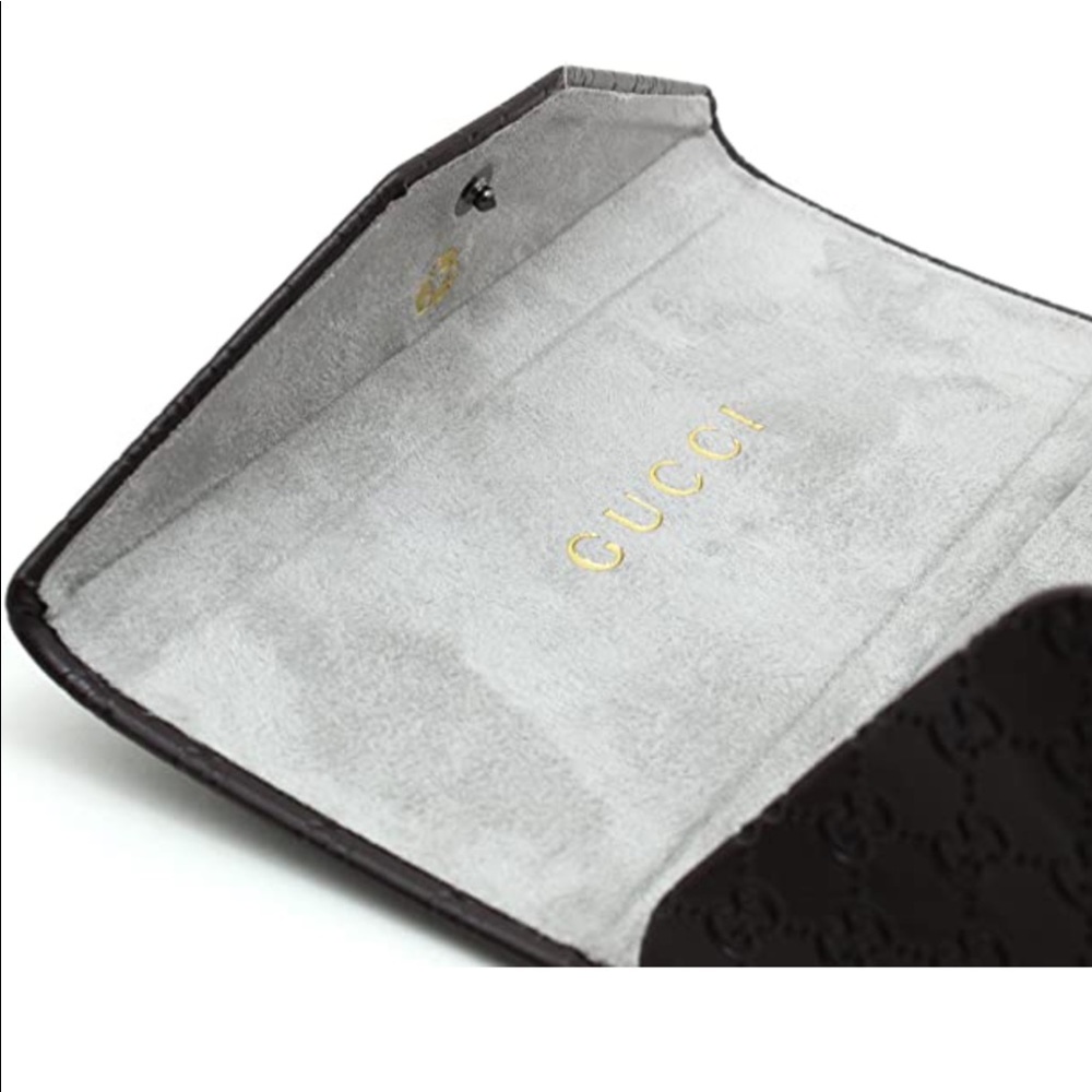 Gucci eye-ware Tri-folding case w/ cleaning cloth - Picture 3 of 9